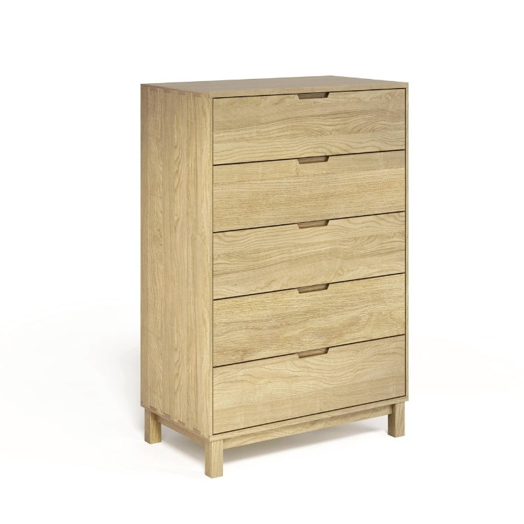 Oslo 5 Drawer Wide Chest angle view