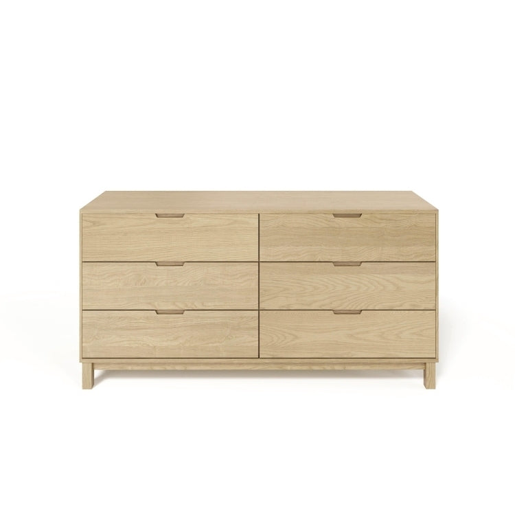 Oslo 6 Drawer Dresser front view