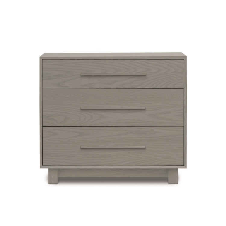 Sloane 3 Drawer oak front view