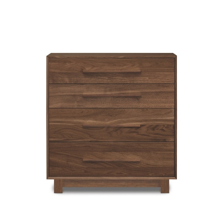 Sloane 4 Drawer walnut front view