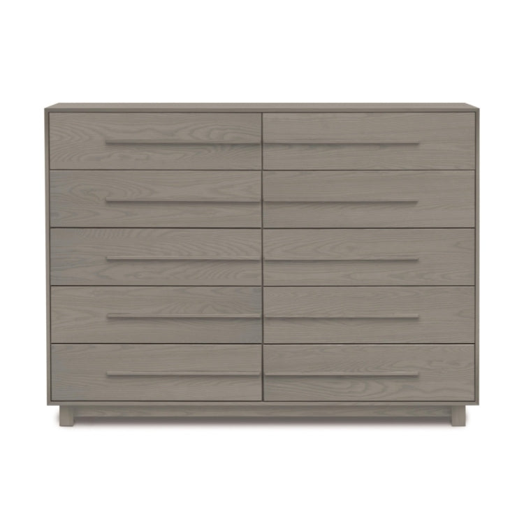 Sloane 10 Drawer Oak front view