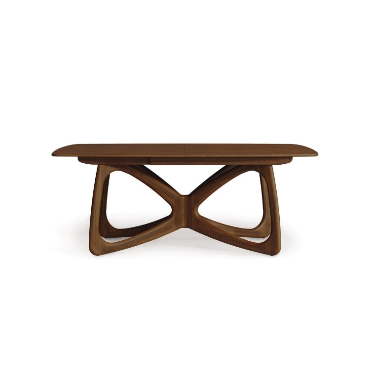 Butterfly Extension Table walnut front view