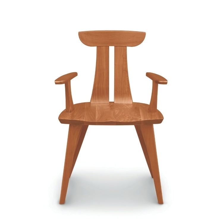 Estelle Armchair cherry front view