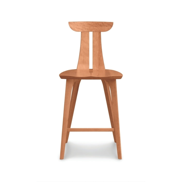 Estelle Counter Stool cherry front view