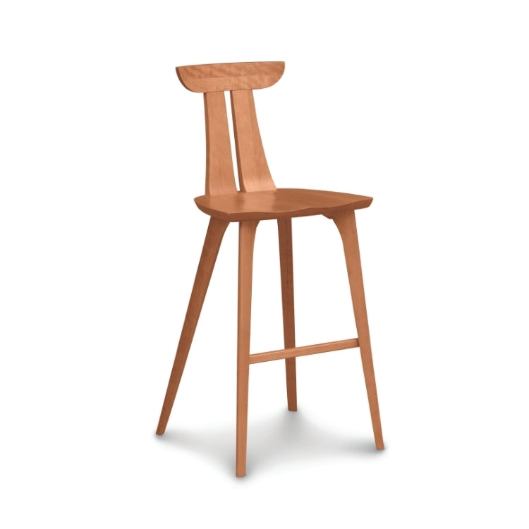 Estelle Bar Stool cherry angle view