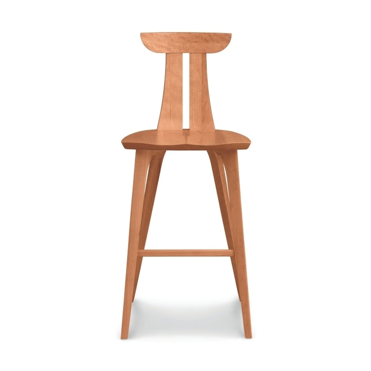 Estelle Bar Stool cherry front view