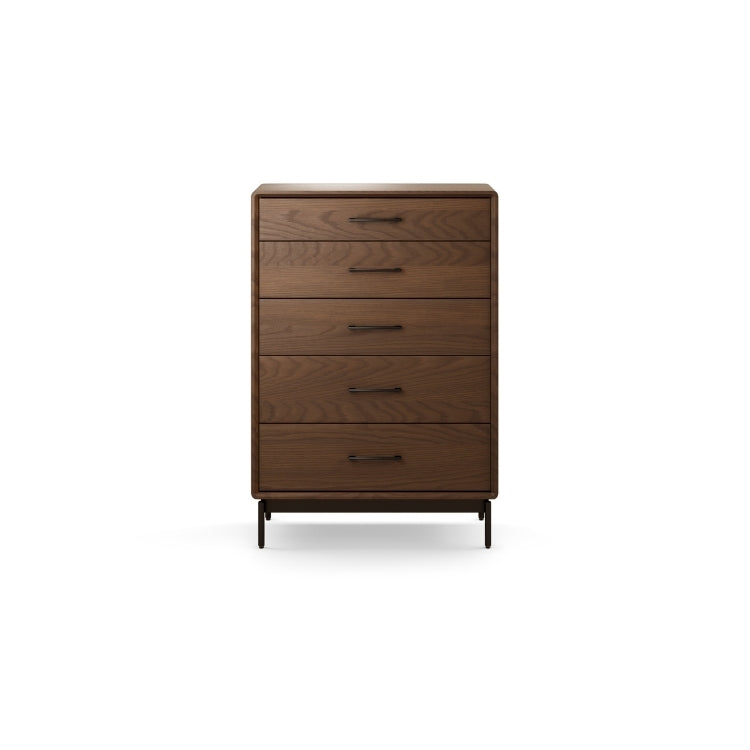 Linq 5-Drawer Chest Mocha