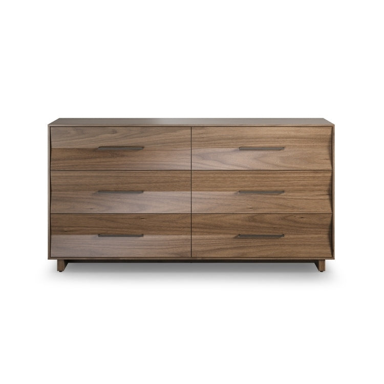 KAVA 6 drawer dresser in walnut