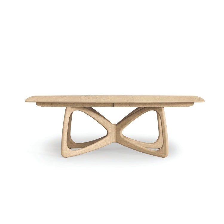 Butterfly Extension Table natural oak finish