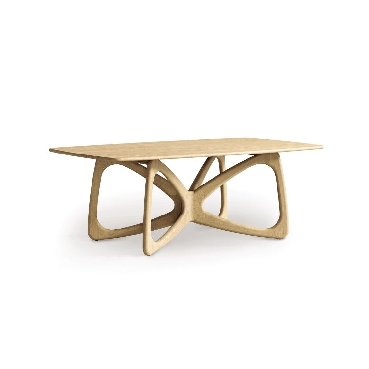 Butterfly Fixed-Top Table natural oak finish