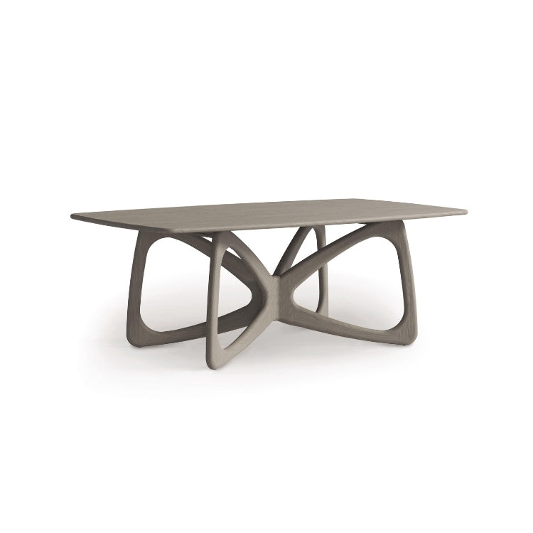 Butterfly Fixed-Top Table weathered oak finish