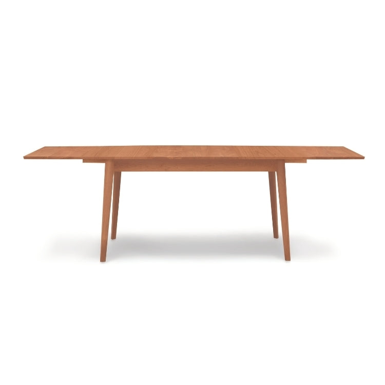 Catalina Four Leg Extension Table cherry front view extended