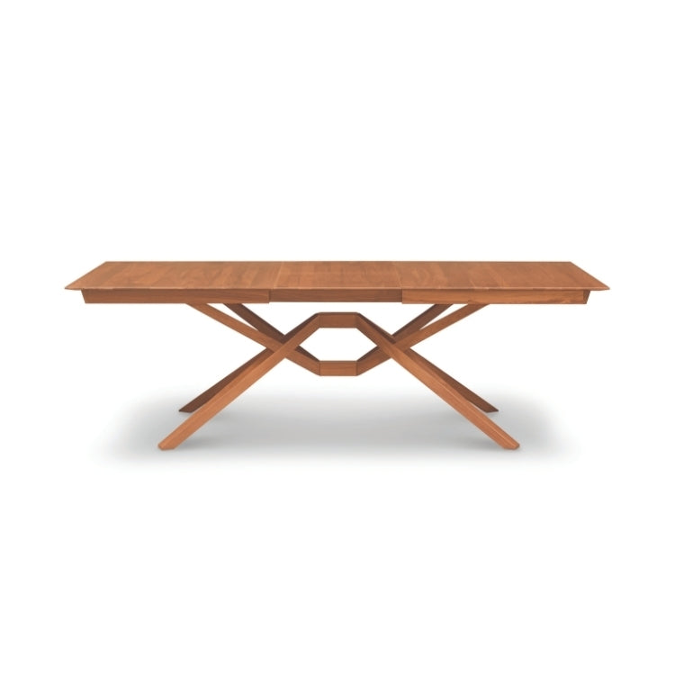 Exeter Extension Table cherry extended with one leaf