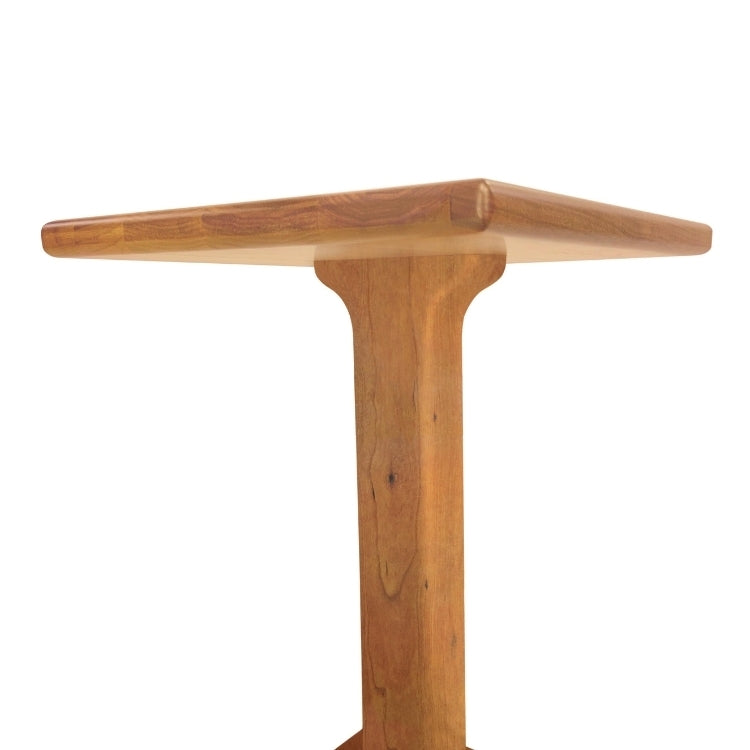 Sierra Occasionals Chair Table cherry detail close up of tabletop