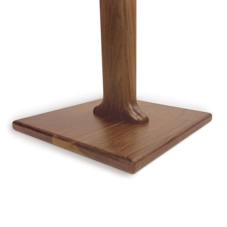 Sierra Occasionals Chair Table walnut detail of base