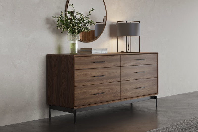 Linq 6-Drawer Chest side view