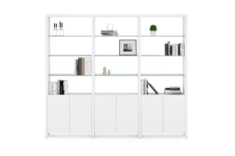 Linea 580222 Shelf System in Satin White