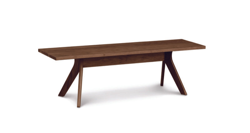 Audrey Wood Bench in walnut