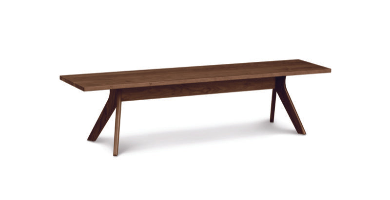 Audrey Wood Bench in walnut
