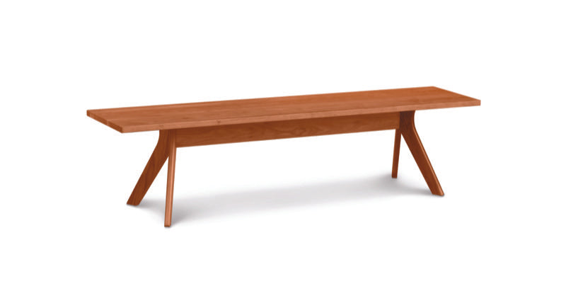 Audrey Wood Bench 72in Cherry