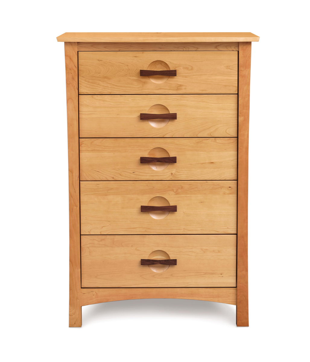 Berkeley 5 Drawer in cherry front view