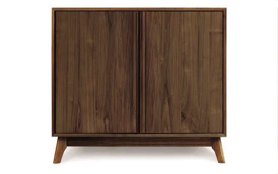 Catalina 2 Door Buffet in Walnut, front view