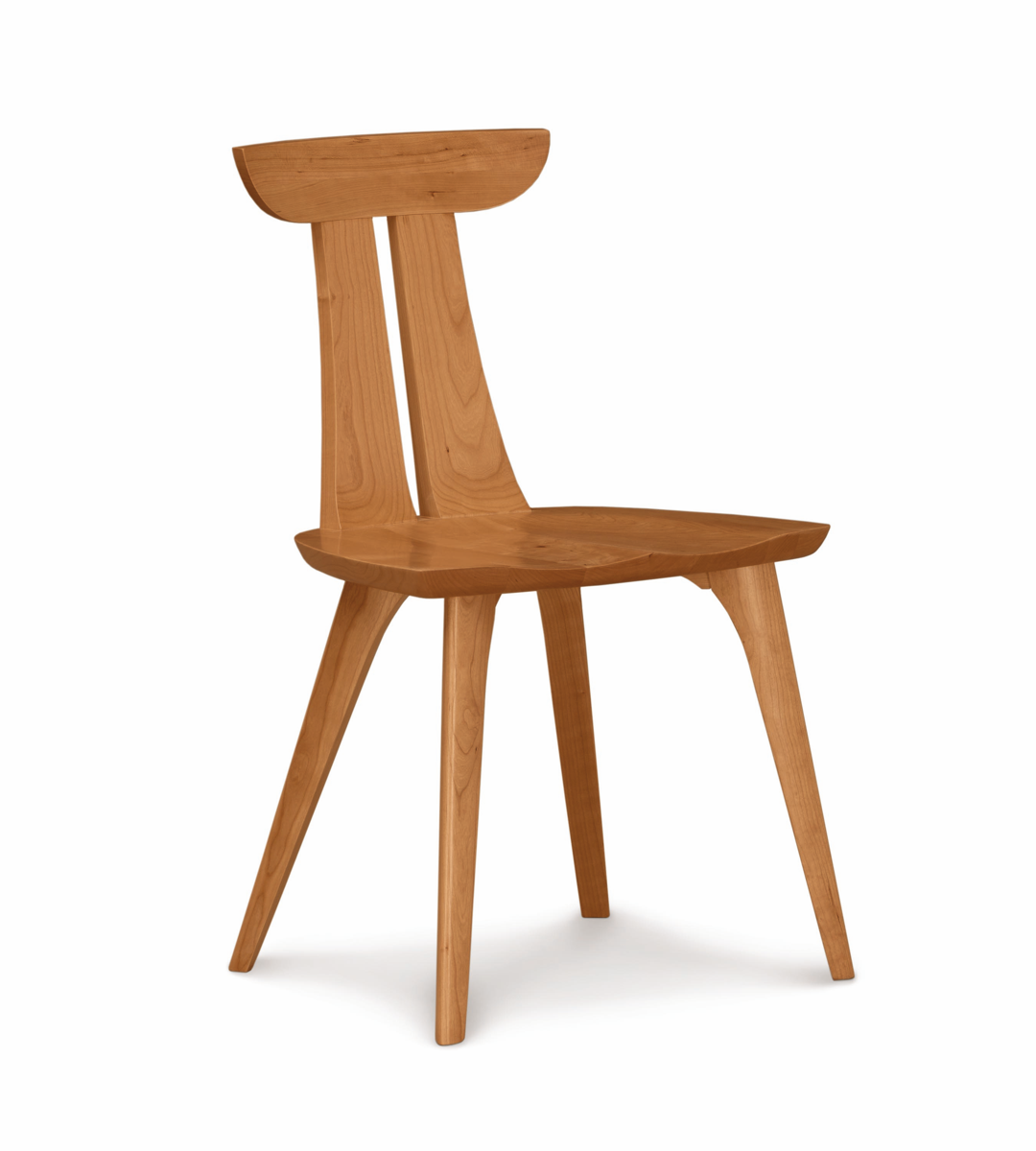 Estelle Dining Chairs cherry angled view