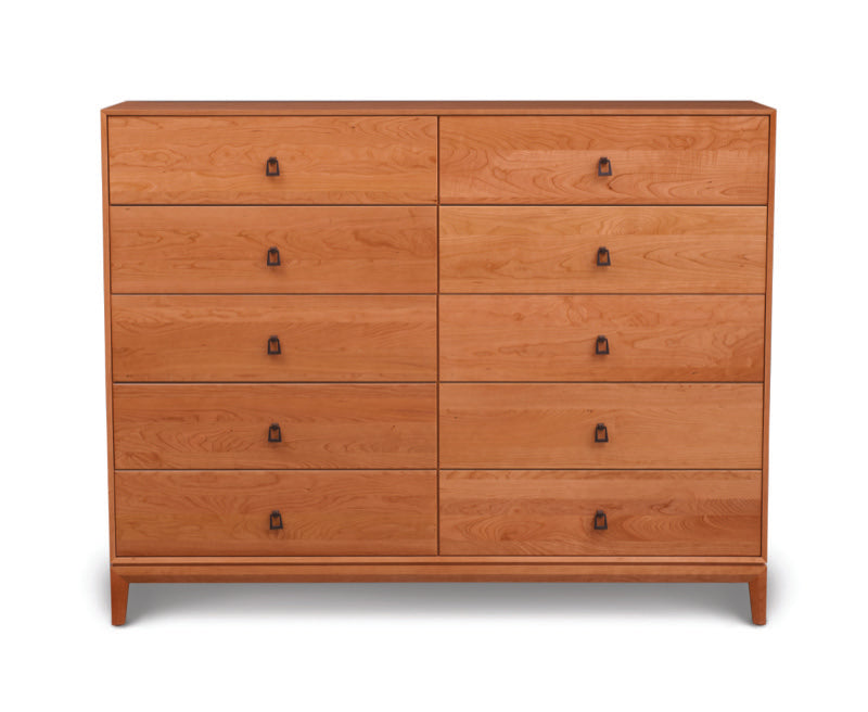 Mansfield 10 Drawer cherry head on