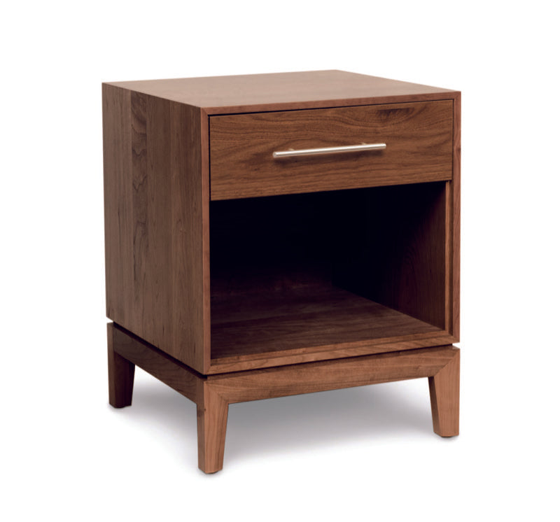 Mansfield 1 Drawer Nightstand Walnut
