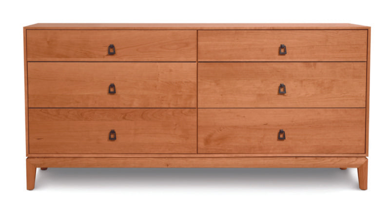 Mansfield 6 Drawer cherry head on