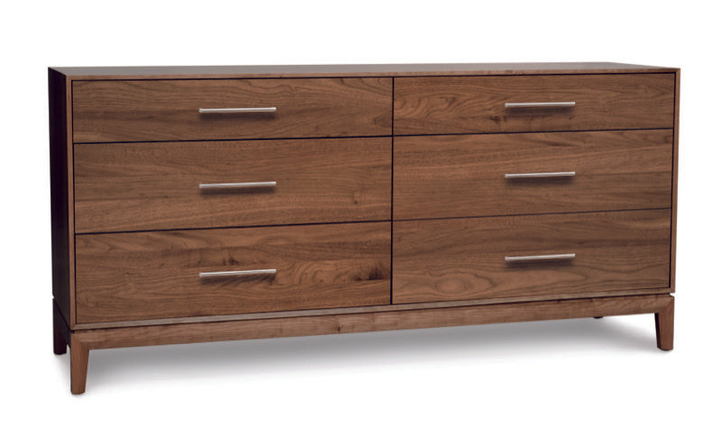 Mansfield 6 Drawer walnut