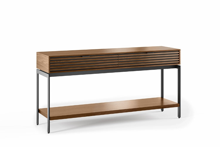 Cora 1173 Console in Walnut angle