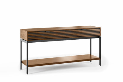 Cora 1173 Console in Walnut angle