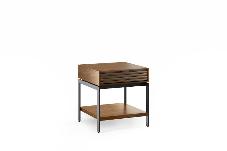 Cora 1176 End Table in Walnut angle
