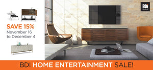 bdi home entertainment sale