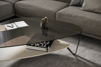Dino 1364 Small Coffee Table in Stone with seating and rug