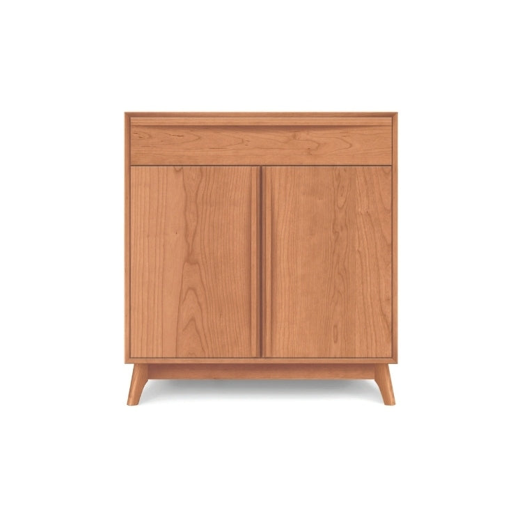 Catalina 1 Drawer over 2 Door Buffet in Cherry front view