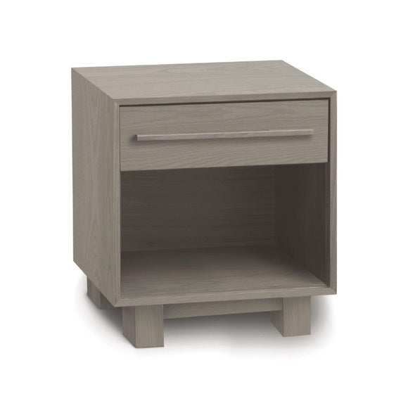 Sloane 1 Drawer Nightstand oak angle view