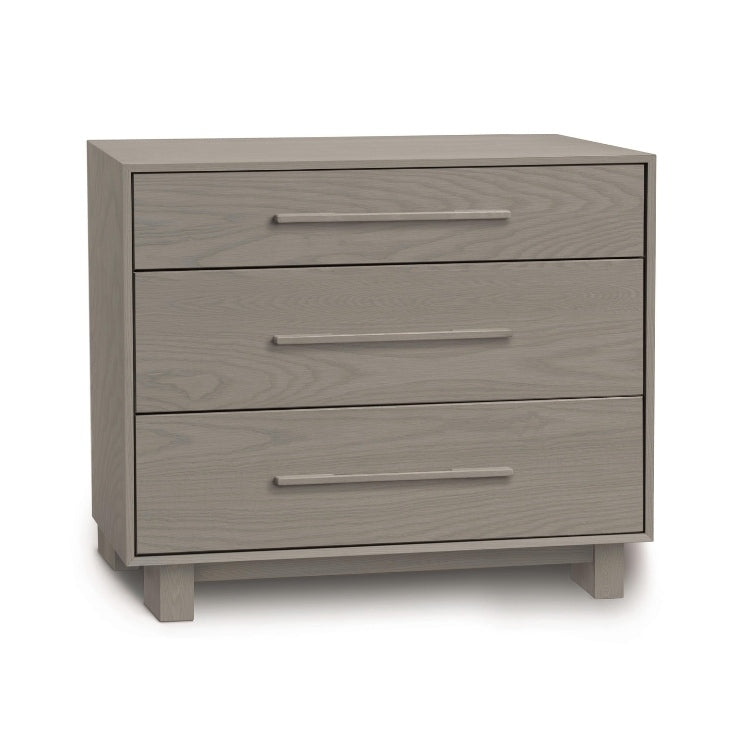 Sloane 3 Drawer oak angle view