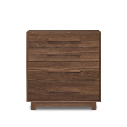 Sloane 4 Drawer walnut front view