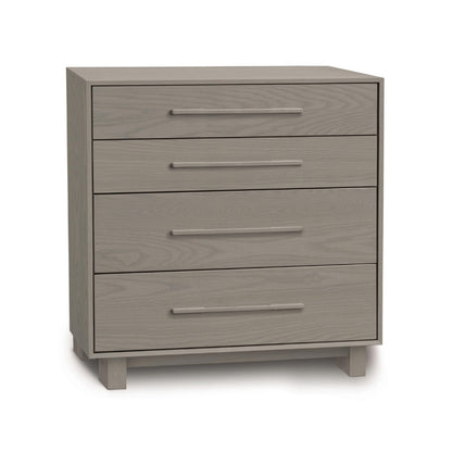 Sloane 4 Drawer oak angle view