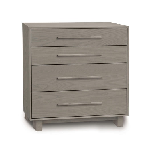 Sloane 4 Drawer oak angle view