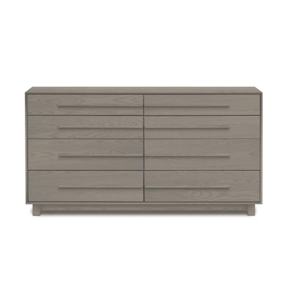 Sloane 8 Drawer Oak front view