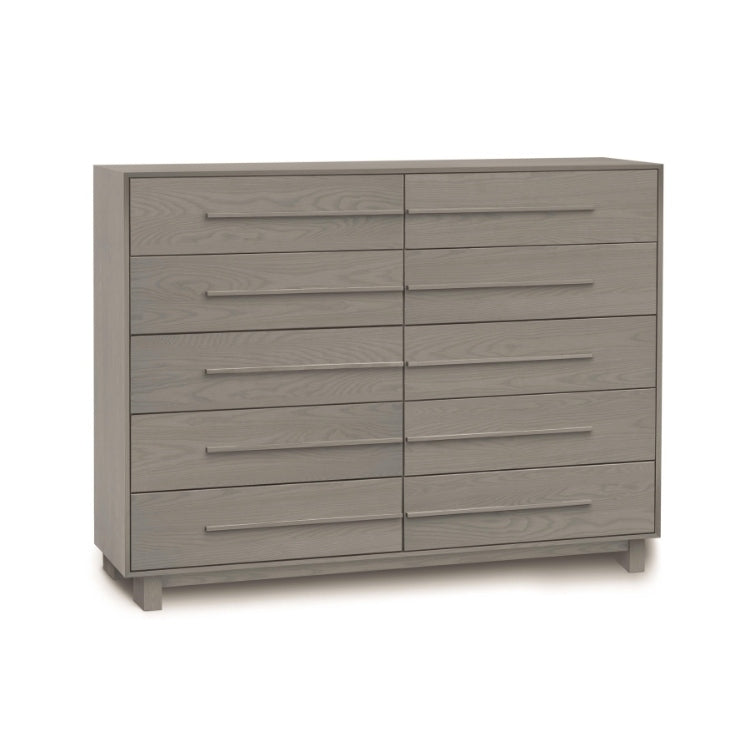 Sloane 10 Drawer Oak angle view