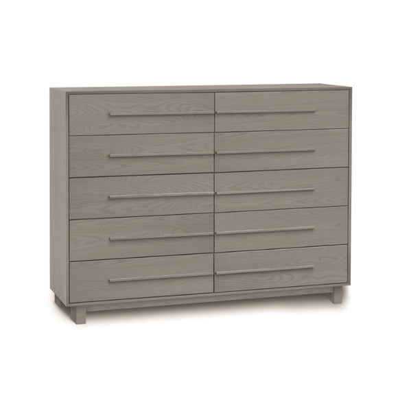 Sloane 10 Drawer Oak angle view