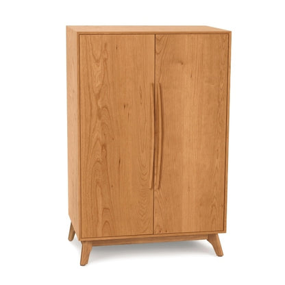 Catalina Bar Cabinet cherry front view