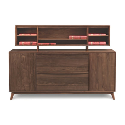 Catalina Credenza with organizer hutch