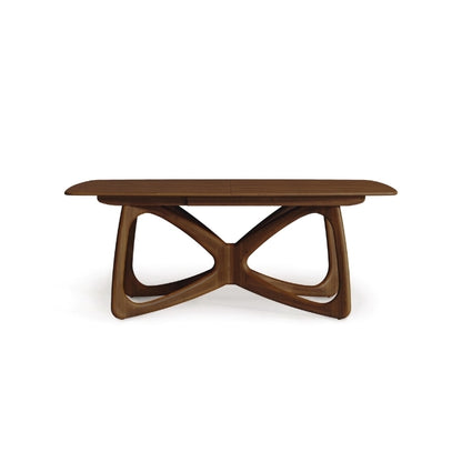 Butterfly Extension Table walnut front view