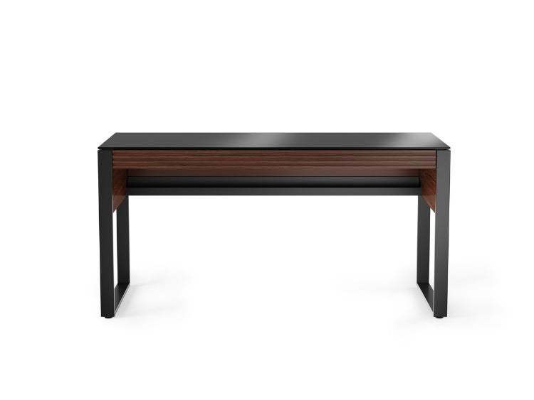 Corridor 6501 Desk in Chocolate Walnut front