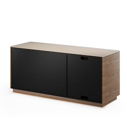 Luma 6720 Cabinet in natural walnut with dune top back view
